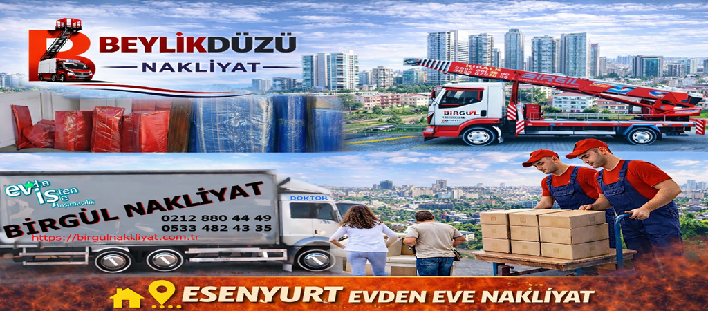 Esenyurt evden eve nakliyat